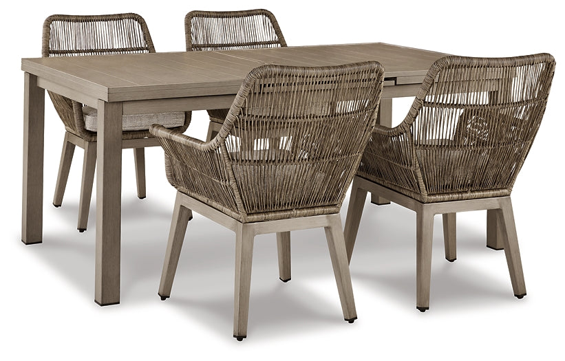 B and m outlet outdoor table and chairs