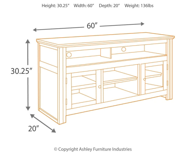 Ashley Express - Harpan Large TV Stand