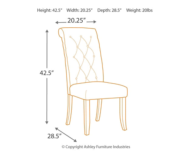 Ashley Express - Tripton Dining UPH Side Chair (2/CN)