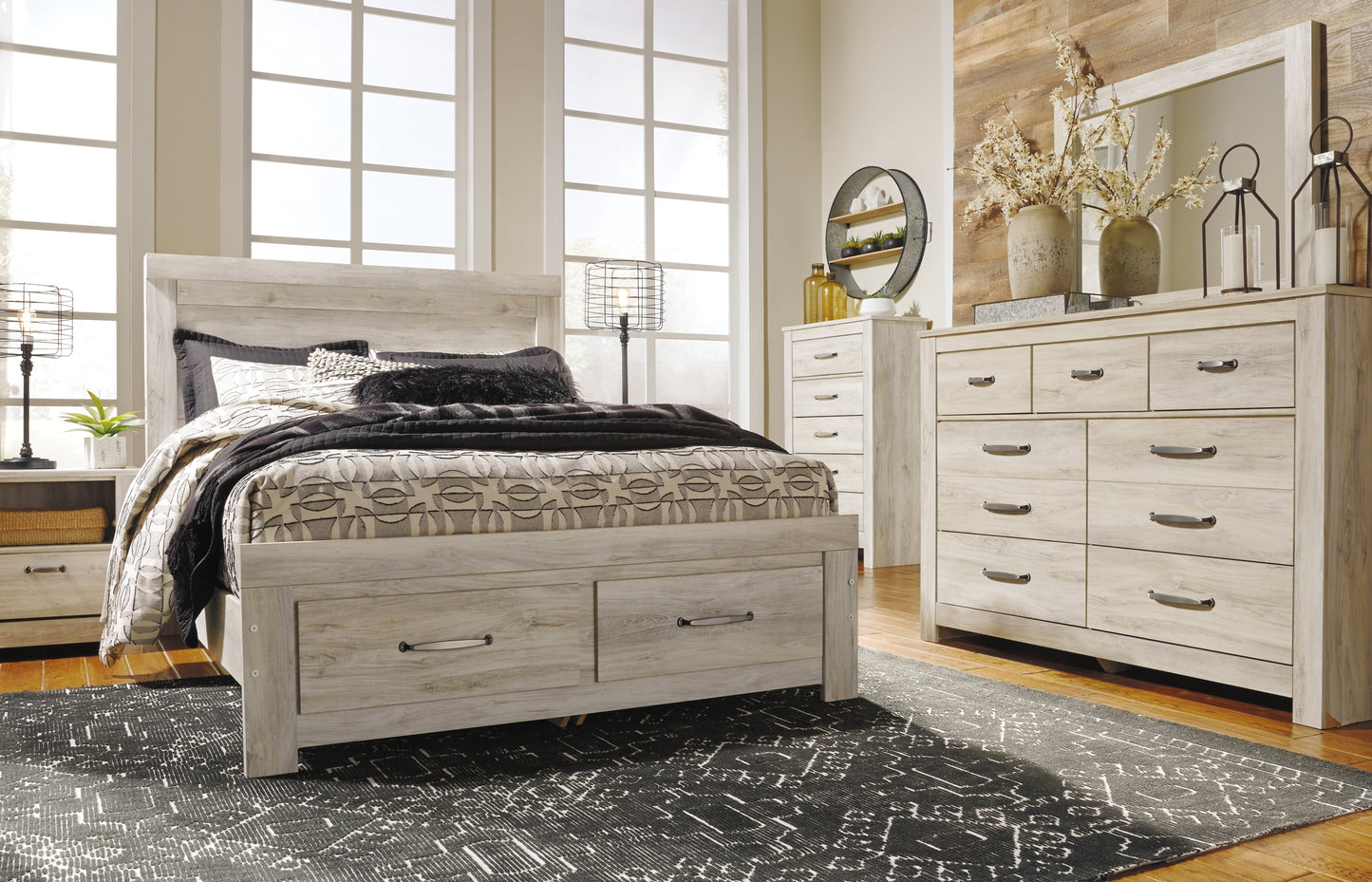 Bellaby  Platform Bed With 2 Storage Drawers