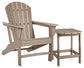 Ashley Express - Sundown Treasure Outdoor Chair with End Table