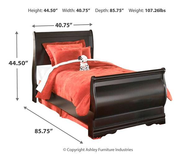 Ashley Express - Huey Vineyard  Sleigh Bed