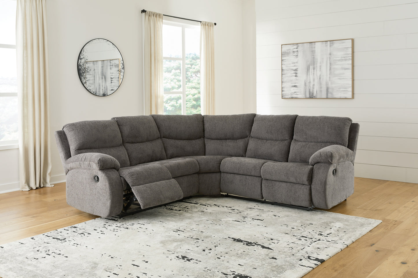 Museum 2-Piece Reclining Sectional