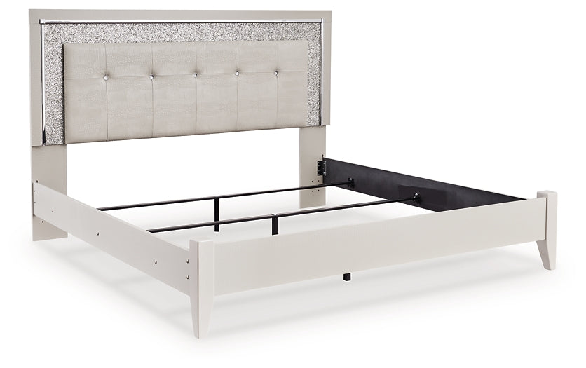 Ashley Express - Zyniden  Upholstered Panel Bed