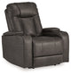 Feazada PWR Recliner/ADJ Headrest