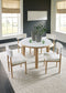 Ashley Express - Sawdyn Dining Table and 4 Chairs