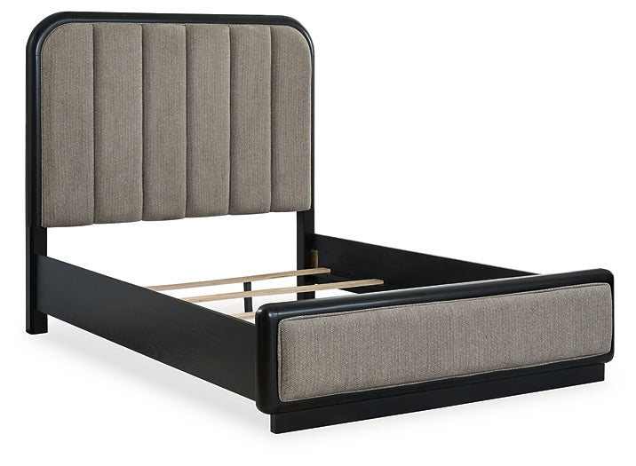 Rowanbeck  Upholstered Panel Bed