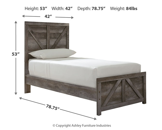 Ashley Express - Wynnlow  Crossbuck Panel Bed