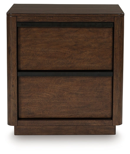 Dilenno Two Drawer Night Stand