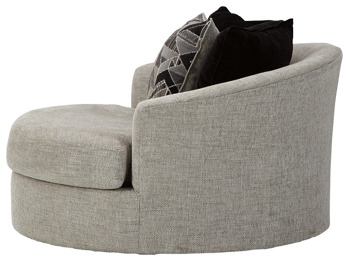 Oversized round accent online chair