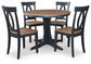 Ashley Express - Landocken Dining Table and 4 Chairs