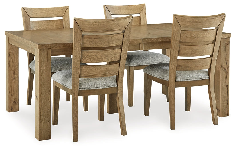 Galliden Dining Table and 4 Chairs